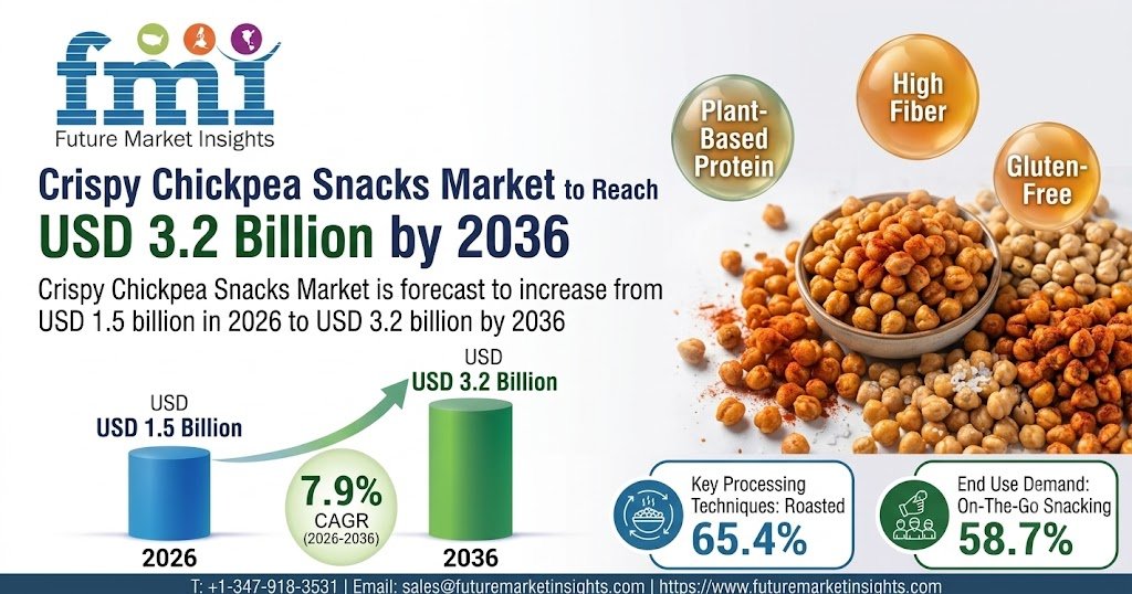 Crispy Chickpea Snacks Market