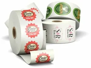 Custom Die-Cut Roll Labels