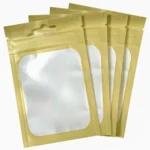 Custom Gold Mylar Bags