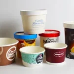 Custom Ice Cream Paper Cups Promoting Eco Choices