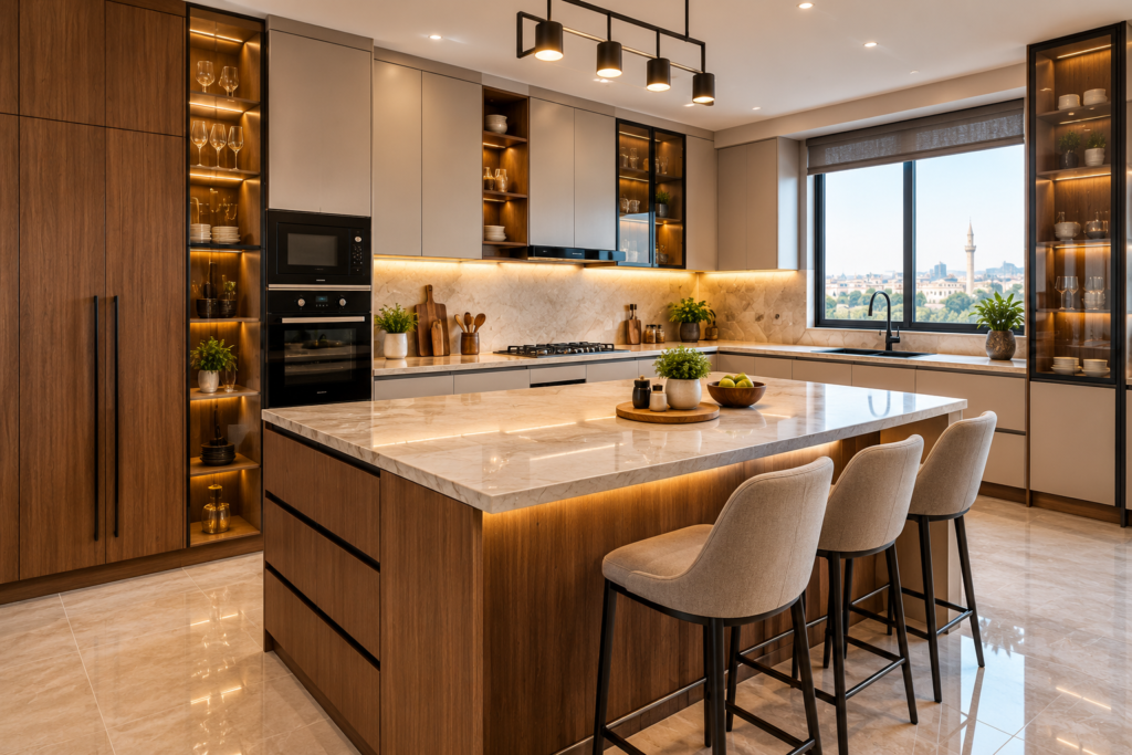Custom Kitchen Cabinets Lahore