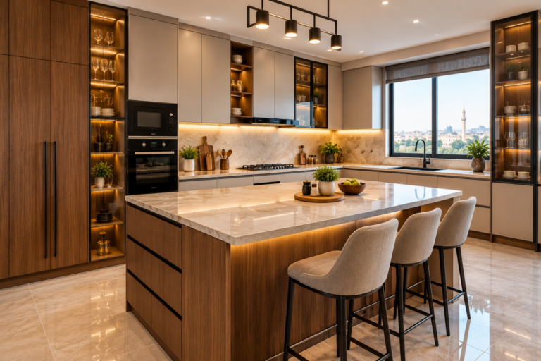 Custom Kitchen Cabinets Lahore