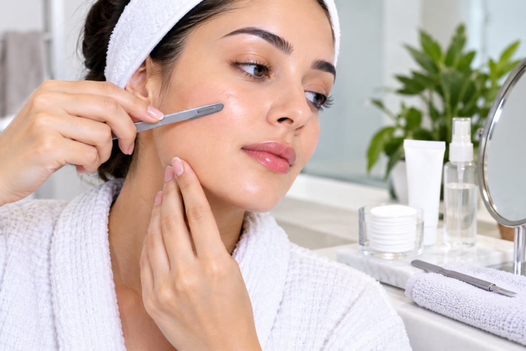 Dermaplaning at Home