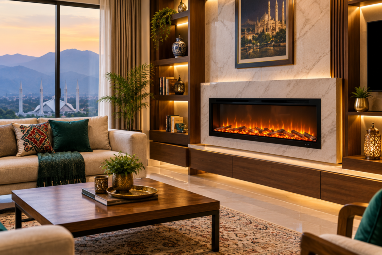 Electric Fireplace Pakistan