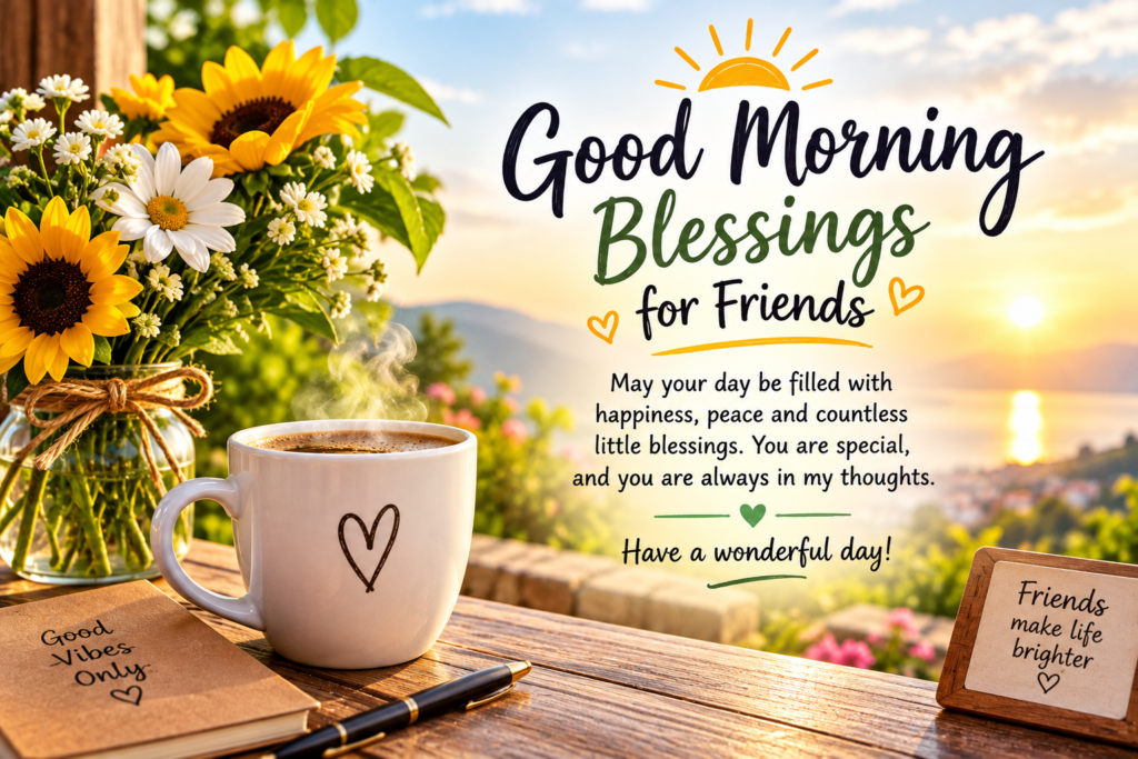 Good Morning Blessings for friends