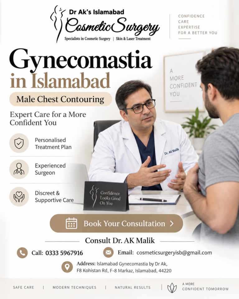gynecomastia in islamabad