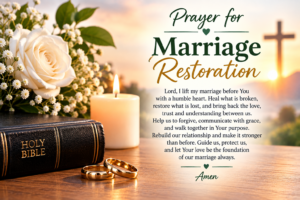 Prayer for Marriage Restoration