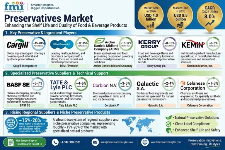 Preservatives Market Outlook