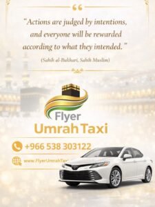 Umrah taxi service for easy travel in Makkah and Madinah