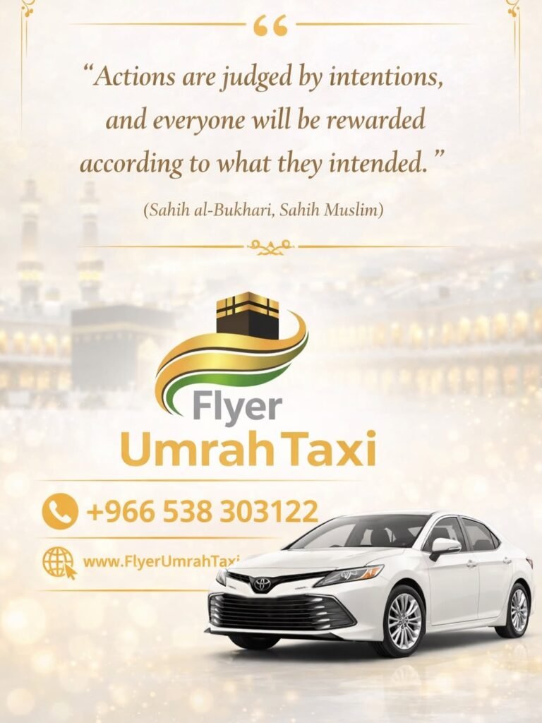 Umrah taxi service for easy travel in Makkah and Madinah