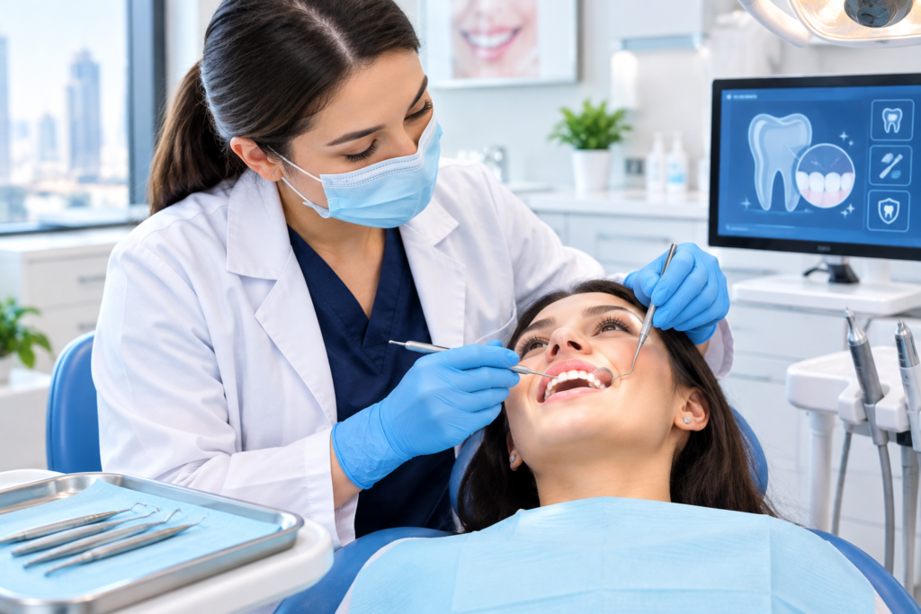 dentist for teeth cleaning