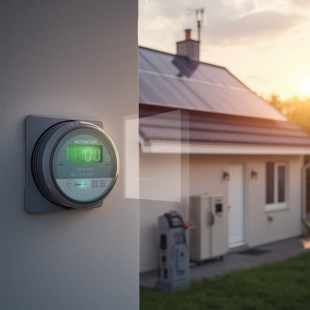 lucid-origin_A_photorealistic_image_of_a_home_with_a_fully_installed_rooftop_solar_panel_syst-0