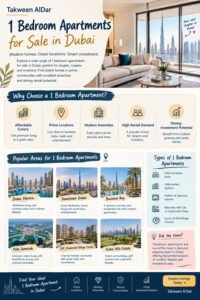 1 bedroom apartment for sale in dubai
