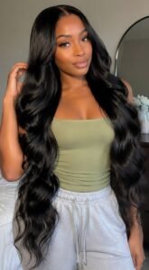 Glam Look With Weave Hair
