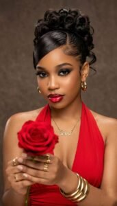 Great Look With Human Hair Weave