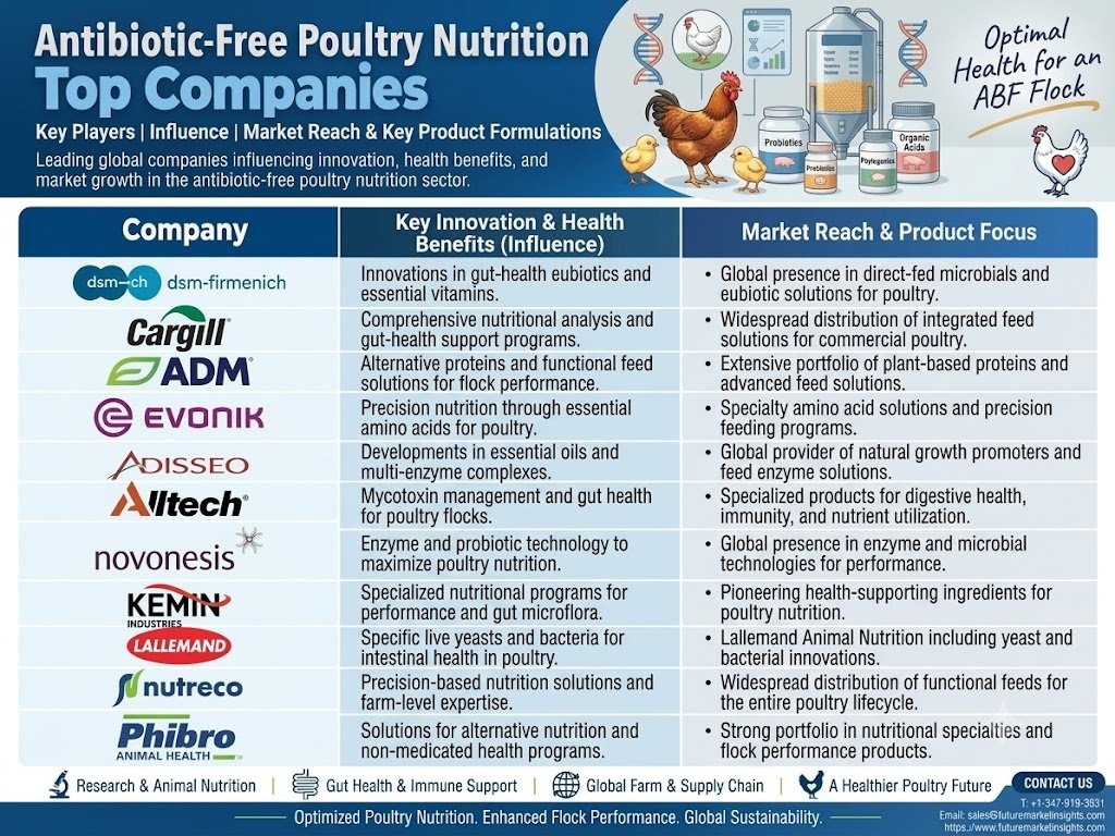 Antibiotic-Free Poultry Nutrition Market Outlook