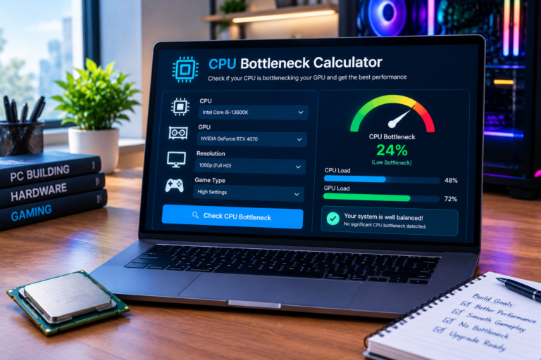 CPU bottleneck calculator