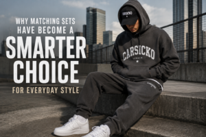 Carsicko beanie double-cuffed ribbed knit winter streetwear