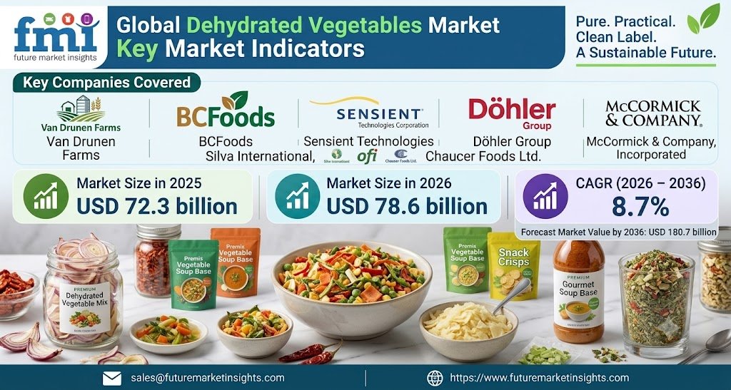 Dehydrated Vegetables Market Outlook