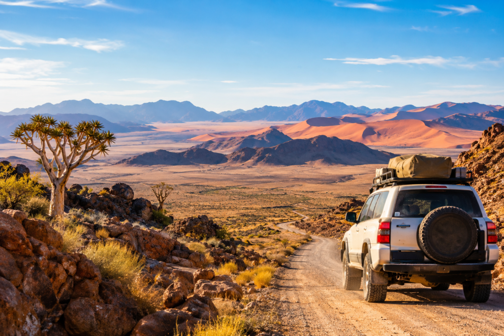 Desert Road Adventure in Namibia