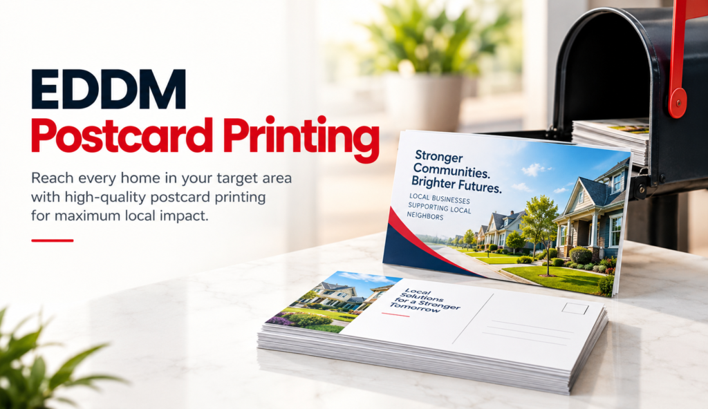 EDDM Postcard Printing for Local Impact