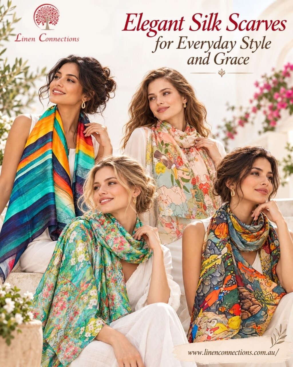 Elegant Silk Scarves for Everyday Style and Grace