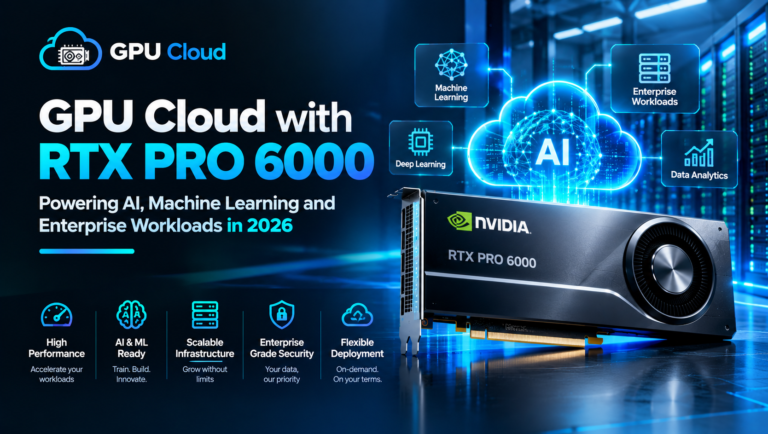 GPU Cloud RTX PRO 6000 AI Banner