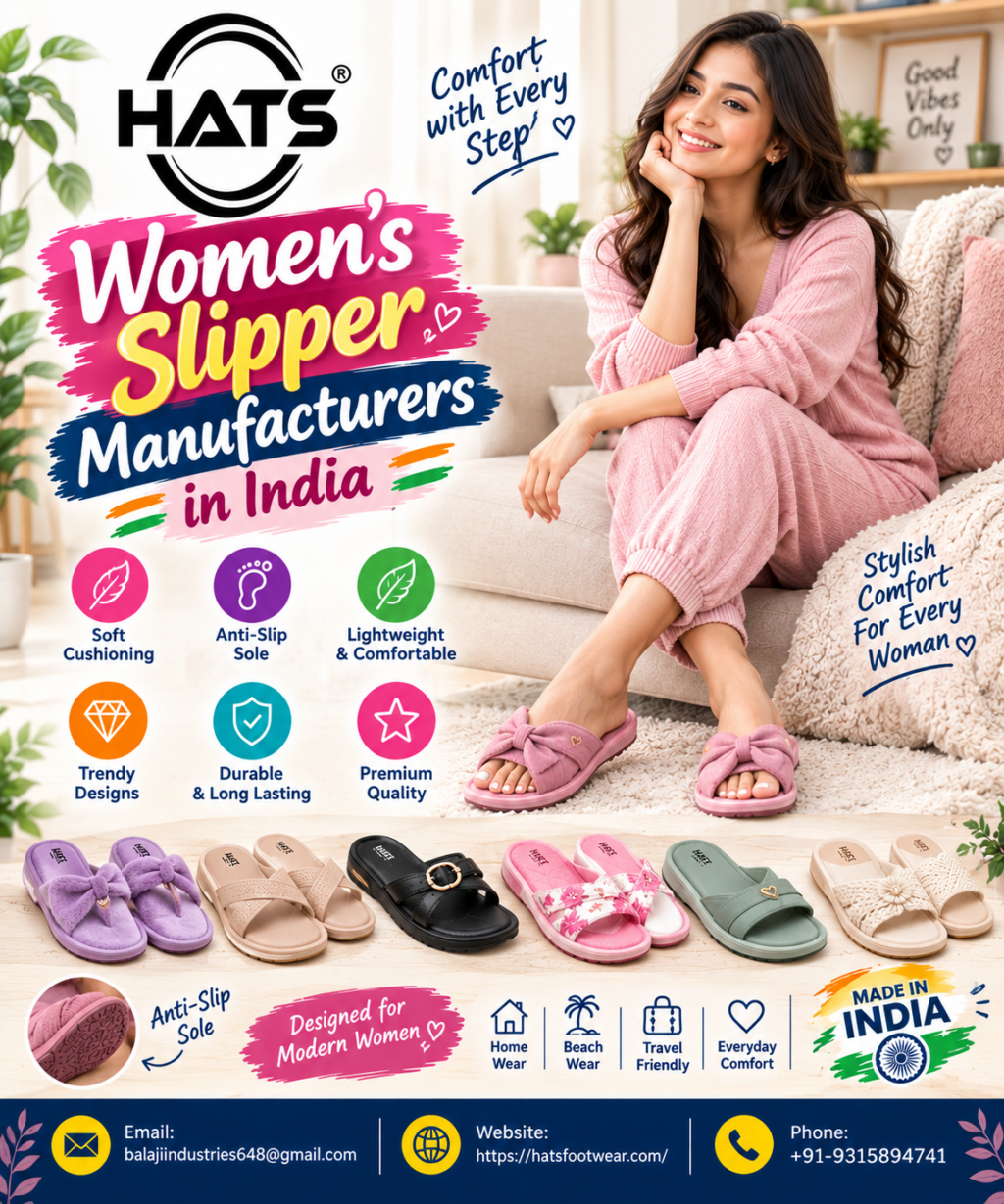 HATS Women’s Slippers Comfort Collection