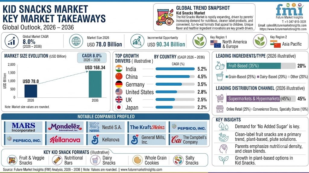 Kid Snacks Market Outlook