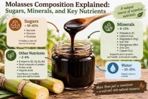 Molasses Composition Explained Sugars, Minerals, and Key Nutrients