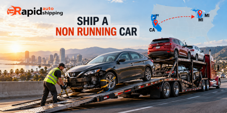ship a non running car