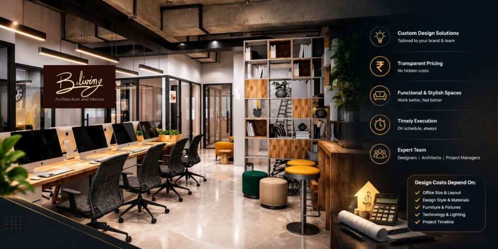 Office Interior Designers in Gurgaon: Fees Explained (2026)