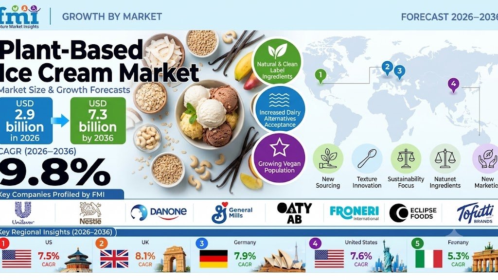 Plant-Based Ice Cream Market Outlook
