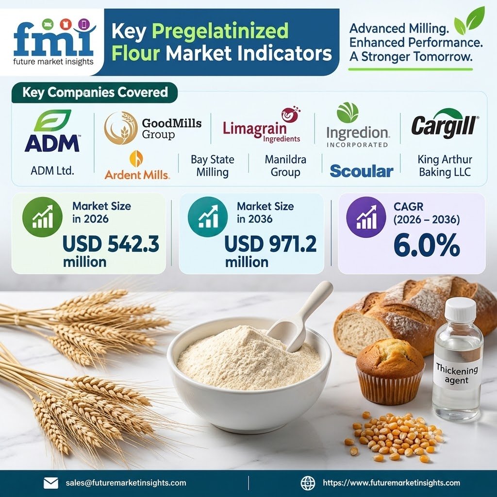 Pregelatinized Flour Market Outlook