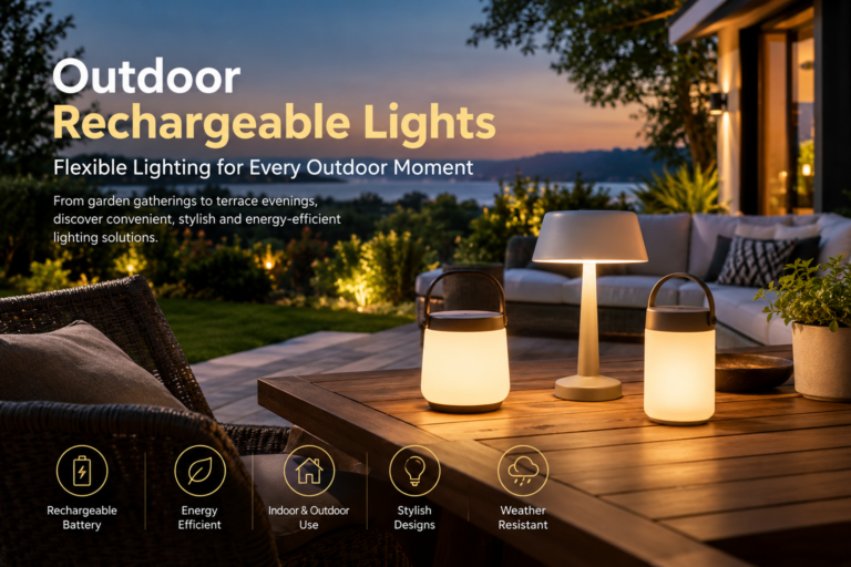 Twilight Patio Rechargeable Lighting