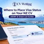 Visa Status on Your NZ CV