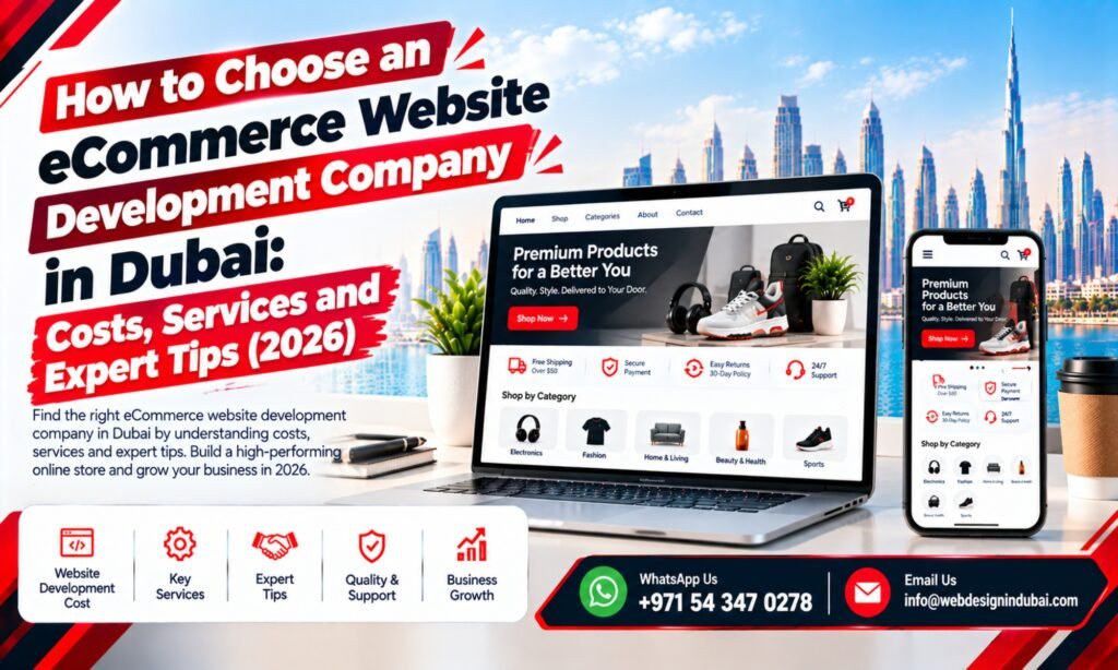 eCommerce Website Development Dubai by A-One Web Design