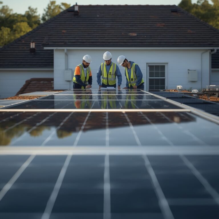 lucid-origin_Ultra-realistic_split-focus_composition_showing_a_completed_rooftop_solar_system-0